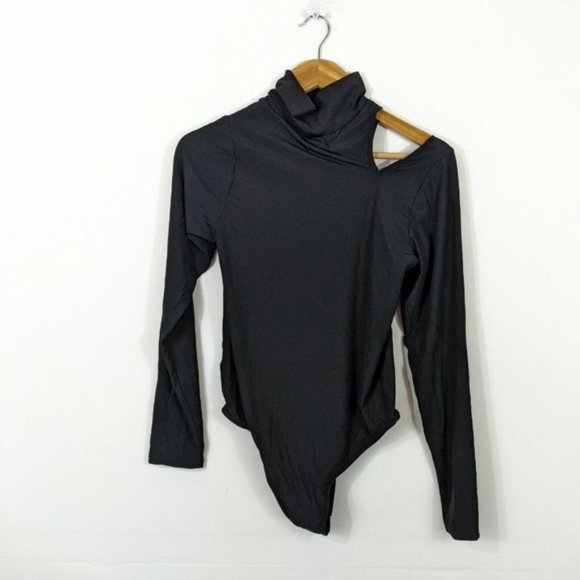 DL1961 Tops - DL1961 Marianna Hewitt Black Pell Street Bodysuit
